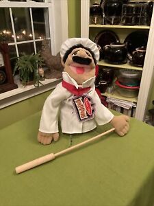 Chef Alfredo Al Dente Melissa and Doug 14” Hand Muppet Puppet New With Tag