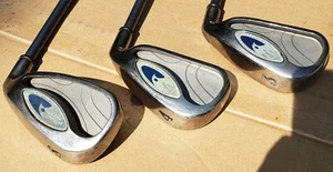 Callaway Hawk Eye 3 4 8 Iron RH Graphite Reg FLEX Men Golf Clubs Tungsten - Picture 1 of 7