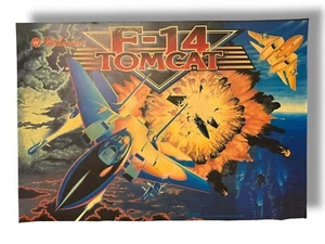 F-14 Kater Flipper Translite Vintage Original 1987 Williams - Bild 1 von 9