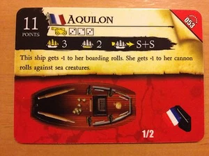 Pirates Rise of the Fiends #053 Aquilon modelo de bolsillo CSG como nuevo - Imagen 1 de 1