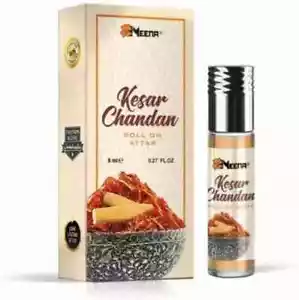 Meena Kesar chandan Roll On Perfume (6 ML) Long Lasting Fragrances Attar - Picture 1 of 3
