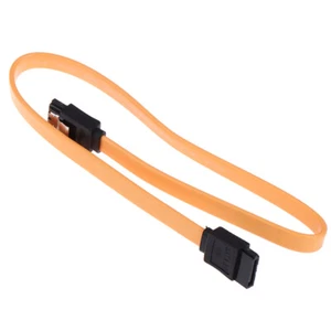 2x 40CM SATA 3 III 3.0 Data Cable 6Gbps for HDD SSD with Angle & Lead Clip* - Afbeelding 1 van 10