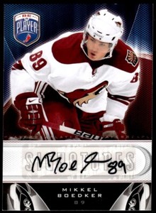 2009-10 Upper Deck Be A Player Signatures Mikkel Boedker Auto Phoenix Coyotes