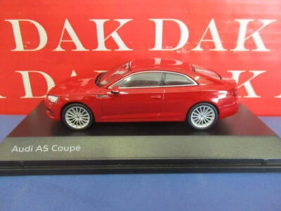 Die cast 1/43 Modellino Auto Audi A5 Coupe Rossa 2016 by Spark - Immagine 1 di 4