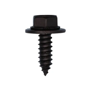 50 Pcs Hex Washer Head Sems Screw Size 6.3-1.81 x Length 20mm Black Polyseal - Picture 1 of 3