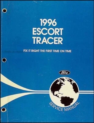 Manual De Taller Original OEM De 1996 Ford Escort Mercury Tracer - Imagen 1 de 2