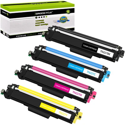 4 Set Color TN227 Toner Fits for Brother HL-L3230CDW MFC-L3750CDW DCP-L3510CDW - Image 1 of 4