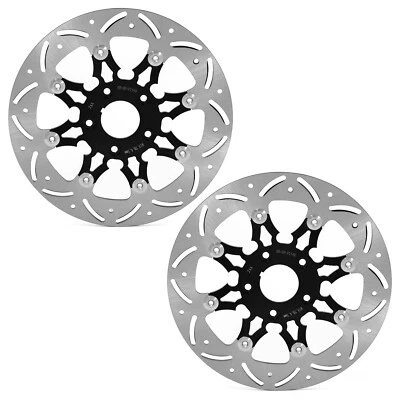 Floating 11.5" Front Brake Rotors for Harley Touring FLHR FLHRCI Road King 94-99 - Изображение 1 из 4