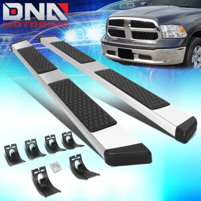 For 2009-2022 Dodge Ram Crew Cab 5.5" Side Step Nerf Bar Running Board Chrome - Image 1 of 4