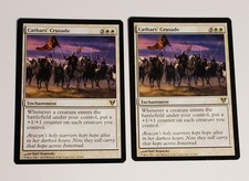 2X Cathars' Crusad - Avacyn Restored - MTG