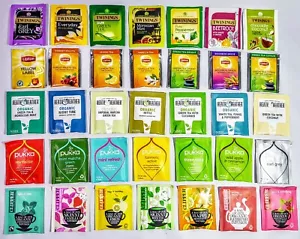 Total Tea Experience Twinings,Clipper,Pukka,Heath & Heather,Lipton 250 Teabags - Picture 1 of 2