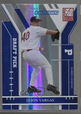 2004 Donruss Elite Extra Edition Status Die-Cut /25 Jason Vargas #337