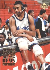 1995-96  Upper Deck Orlando Magic Basketball Card #330 Nick Anderson I95