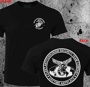 USMC FAST Marine Corps Fleet Antiterrorism Security Team Tshirt - Picture 1 of 14