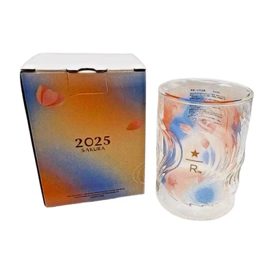 [US Tax Paid] Starbucks Reserve Double Wall Glass Sakura 2025 296ml Japan - Image 1 of 4