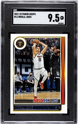 2021 Panini Hoops #11 Nikola Jokic SGC 9.5 - Image 1 of 2