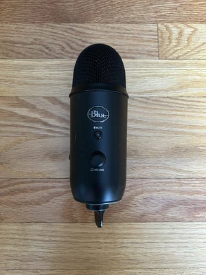 Micrófono condensador USB profesional Blue Yeti - apagón - ver descripción Foto 1 de 4