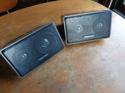 Vintage Realistic Autosound Surface Mount Speaker System 2way Compact 12-1707 - Image 1 of 4