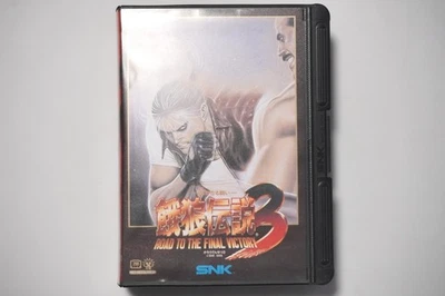 SNK Neo Geo AES Fatal Fury 3 Road To The Final Victory boxed Japan game US Selle - Image 1 of 4