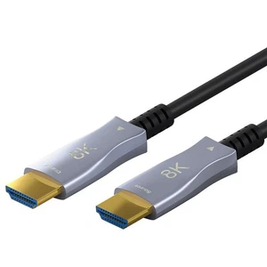 Goobay 65559 Standardowy optyczny hybrydowy ultra szybki kabel HDMI™ z Ethernet - Zdjęcie 1 z 11