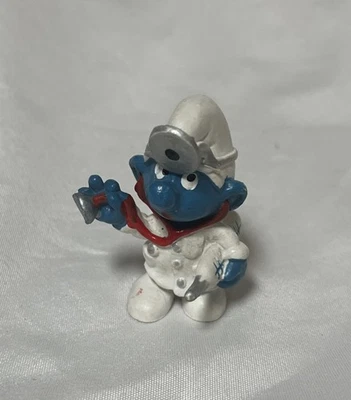 Smurfs доктор Smurf врач винтажная фигурка ПВХ игрушка фигурка Peyo - Изображение 1 из 4