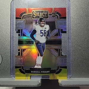 2023 Panini Select - Concourse Darnell Wright #17 Orange Prizm Die-Cut /499 (RC) - Foto 1 di 2