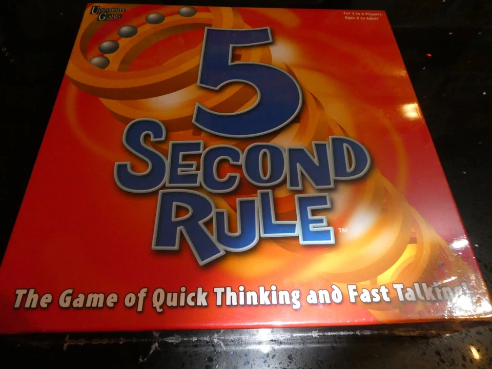 5 second rule  board game, new and sealed - Image 1 of 1