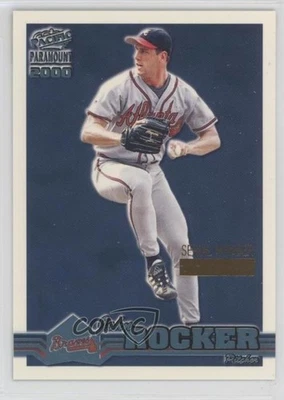 2000 Pacific Paramount Platinum Blue Missing Serial Number John Rocker #26 - Image 1 of 2