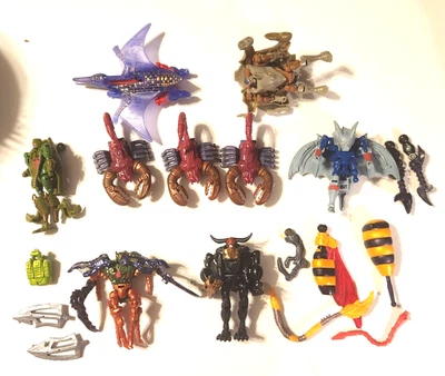  Transformers - Vintage Beast Wars Figures Parts Lot -  FREE SHIPPING - Image 1 of 4