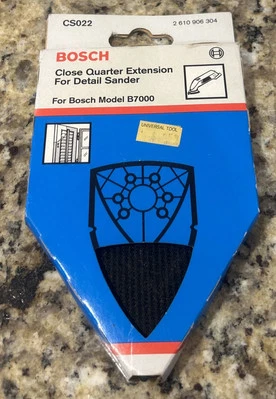 BOSCH CS022 CLOSE QUARTER EXTENSION FOR DETAIL SANDER- FOR MODEL B7000 - Image 1 of 2