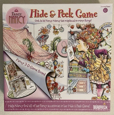 Briarpatch Fancy Nancy Hide & Peek Game 2+ Players Ages 6+ Sealed New - Image 1 of 4