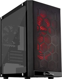 SilverStone Technology SST-PS15B-RGB Micro-ATX Computer Case with Tempered Glass - Picture 1 of 11