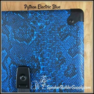 Modello Electic Blue Snakeskin tolex ~NUOVO KIT 2x12! - Foto 1 di 1