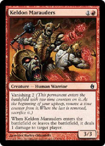 KELDON MARAUDERS FOIL X4 4 4X Fire and Lightning MTG Magic Cards DJMagic - Image 1 of 1
