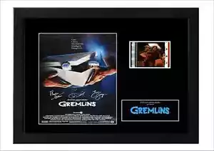 Gremlins 1984 Original Framed Film Cell Display Signed Memorabilia + COA - Imagen 1 de 3