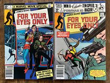 James Bond For Your Eyes Only #1,2 (Marvel Movie Special) NS 1981 VF