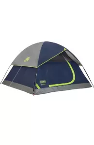 Coleman Sundome 4 Personen Ganzjahres Kuppel Camping Zelt Navy Grün EZ Setup - Bild 1 von 10