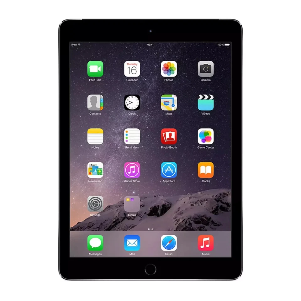 Apple iPad Air 2 64GB, A Grade, WiFi + 4G , 9.7in - Grey, 1 Year warranty - Image 1 of 1