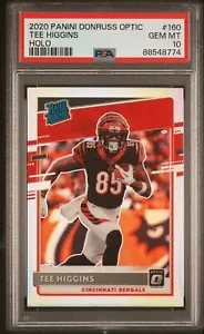 Tè 2020 Panini Donruss Optic #160 Higgins Holo Rated Rookie PSA 10 - Foto 1 di 2