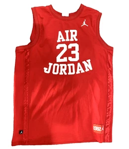 Youth Extra Large Stitched Air Jordan 23 Jersey Red - Picture 1 of 10