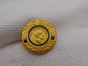 Rotary International Paul Harris Fellow Donor Lapel Pin 2 Sapphire Pinsource - Picture 1 of 3
