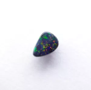 Australian Boulder Opal Solid Natural Opal Red Green 7x6x2.5mm .75ct 11972 - Picture 1 of 5