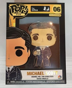 Funko Pop! Pin: Televisión - NBC The Office #06 Michael Scott Pin Esmalte - Imagen 1 de 6