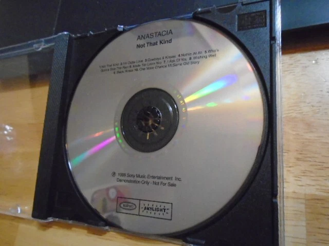RARE PROMO Anastacia CD Not That Kind 1999 I'M OUTTA LOVE Nothin' At All NON-LP Foto 1 de 1
