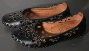 Spring Step Rayely cuero negro para mujer talla 38 (US 7 1/2) NUEVO SIN CAJA - Imagen 1 de 10