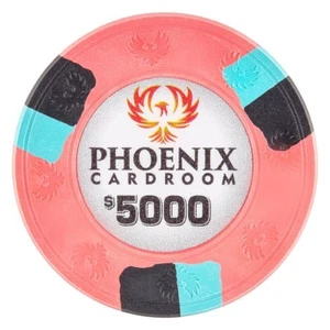 Phoenix Real Clay Pokerchips 10 Gramm 25 Stück CPPX-5000 - Bild 1 von 1