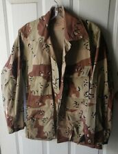 Vtg US Army Desert Storm Chocolate Chip camo camouflage jacket X-Small Short