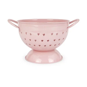 Scolapasta Isabelle Rose stile retrò con manici Shabby chic e fori a cuori 5137 - Imagen 1 de 3