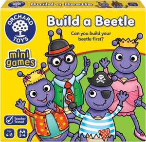 Orchard Toys Build A Beetle Mini Fun Colour & Matching Educational Game 4+ Years - Picture 1 of 7