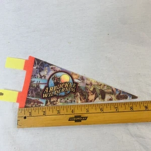 Arbuckle Wilderness Felt Pennant Animals Mini Pennant 8 1/2 Inch - Picture 1 of 6
